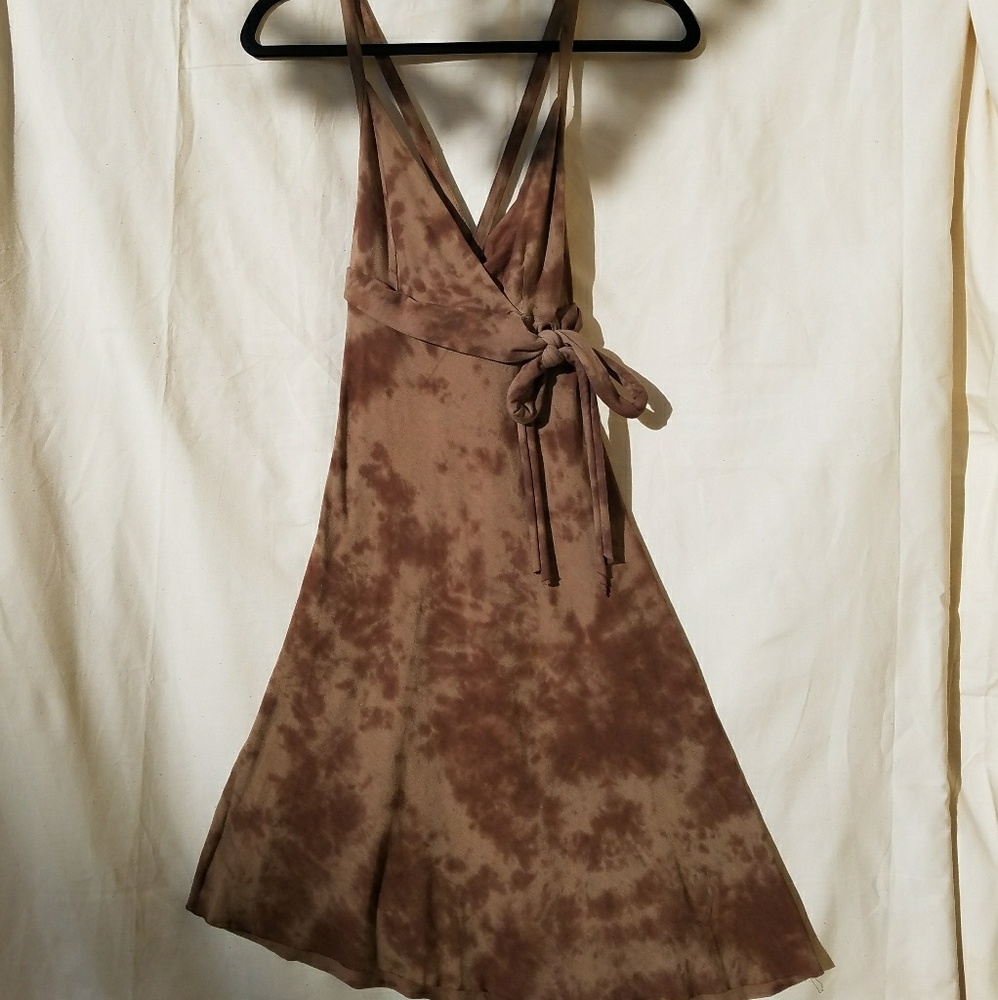 So Low Tie Dyed Dress